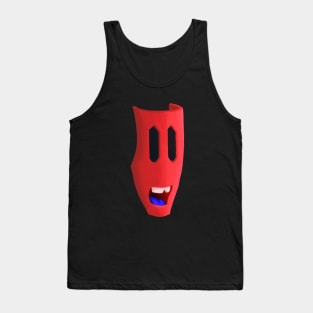 Red mask Tank Top